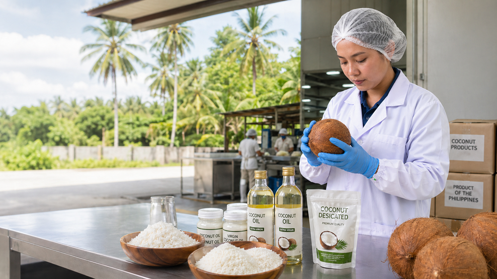 Philippines Inspection Company for Coconut Product Quality