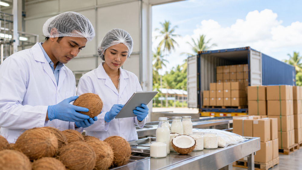 Quality Control Companies for Coconut-Based Agricultural Export Growth